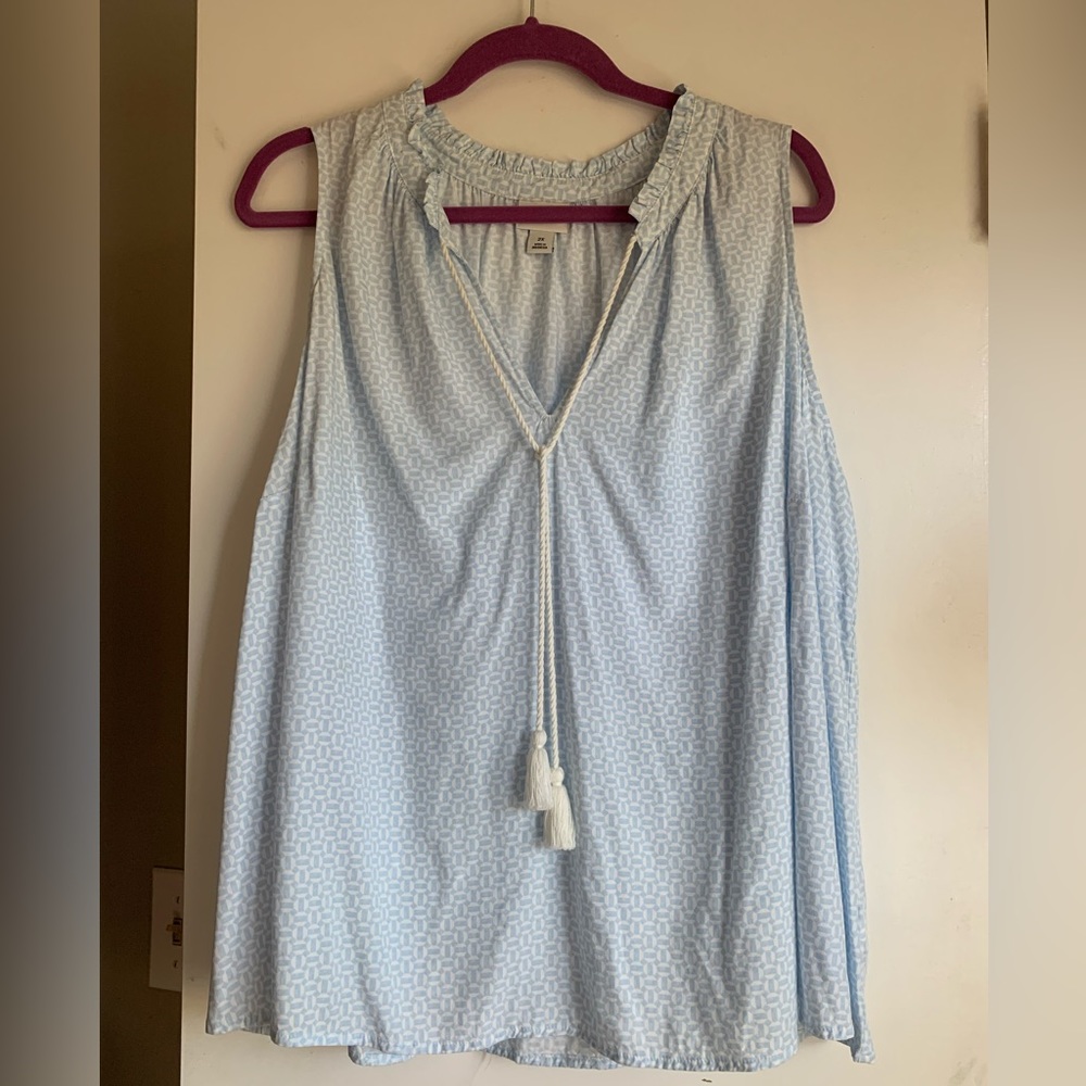 Ava & Viv loose fitting top. Size 2x